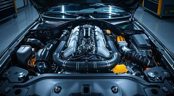Moteur V8 puissant, mais ma voiture fait des accoups à bas régime. Il faut vérifier l'injection ou l'allumage.