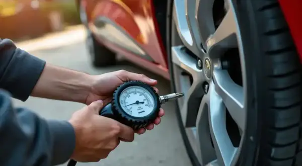 Maintenez la pression de vos pneus de Clio 4. Un manomètre vérifie la pression avant un éventuel reset pneu Clio 4.
