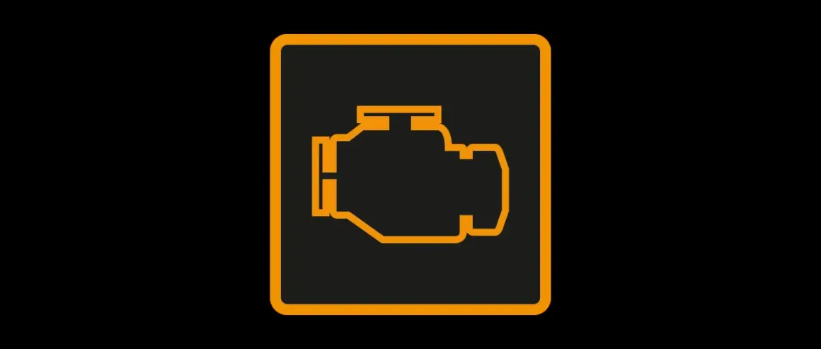 Icône de voyant moteur allumé. Pour savoir comment enlever le voyant casse moteur, consultez un professionnel.