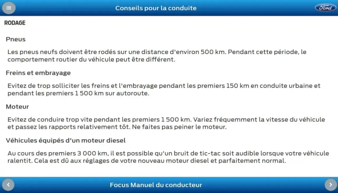 Conseils pour le rodage d'une voiture : pneus, freins, embrayage et moteur. Respectez les distances et les vitesses recommandées pour un rodage optimal.