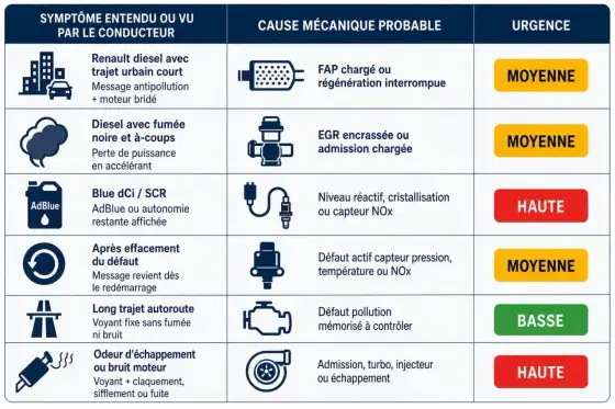 Diesel qui ne démarre pas ? Causes et contrôles utiles