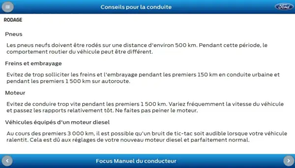 Conseils pour le rodage d'une voiture : pneus, freins, embrayage et moteur. Respectez les distances et les vitesses recommandées pour un rodage optimal.